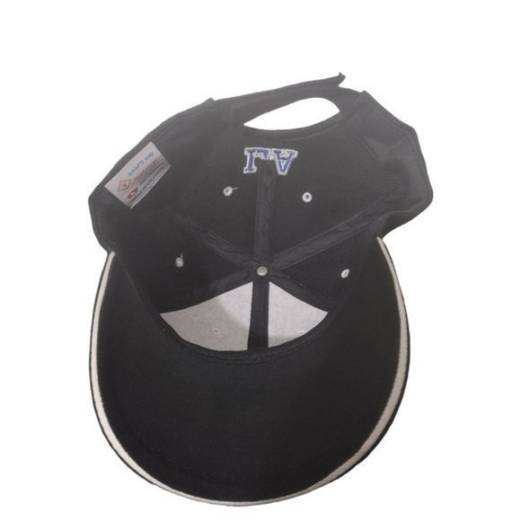 City of Los Angeles Olde English embroidered L.A  Black Strapback Baseball‎ Cap - Picture 6 of 7